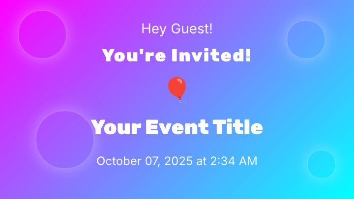 Event preview